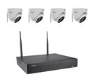 Kit 4 Telecamere IP 2Mpx dome varifocal motorizzate PoE con autofocus + 1 NVR 9CH – 4 canali POE (Hard disk non incluso)
