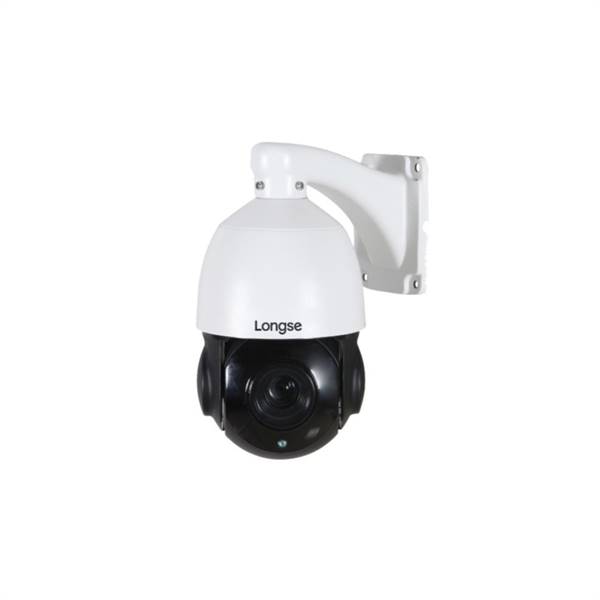Speed Dome motorizzata 5 IP da 5MP, ottica 5.35–93.3mm, zoom ottico 18X, IR 80m, A.I. 3D Human Tracking 5–50m, microfono/speaker integrati, slot SD, PoE