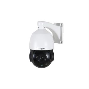 Speed Dome motorizzata 5 IP da 5MP, ottica 5.35–93.3mm, zoom ottico 18X, IR 80m, A.I. 3D Human Tracking 5–50m, microfono/speaker integrati, slot SD, PoE
