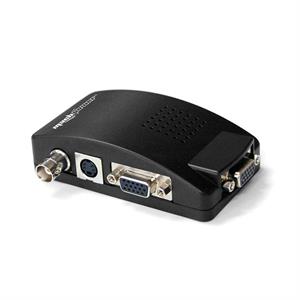 Convertitore segnale video da BNC/S-Video/VGA a VGA