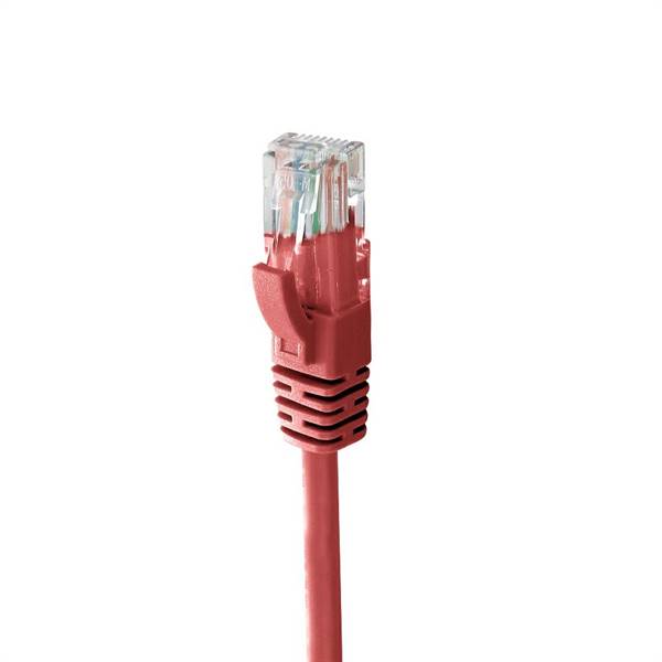 Patch cord UTP CAT6 CCA,0,5 metri, colore rosso