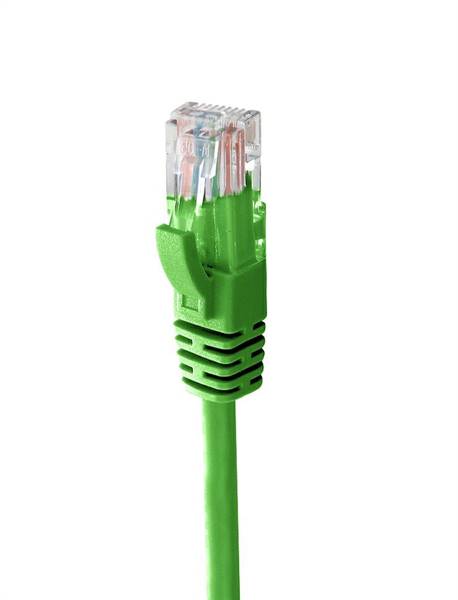 PATCH CORD UTP CAT6 1m RAME, 24AWG, LSZH, COL. VERDE