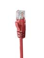 Patch cord UTP CAT6 rame, 24AWG, LSZH,1 metro, colore rosso