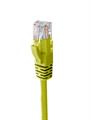 PATCH CORD UTP CAT6 1m RAME, 24AWG, LSZH, COL. GIALLO
