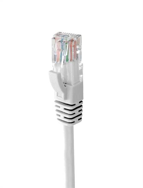 Patch cord UTP CAT6 rame, 24AWG, LSZH,2 metri, colore bianco