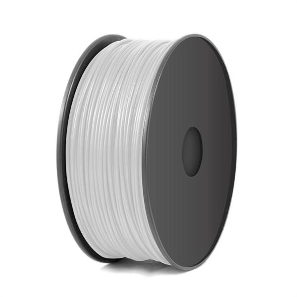 Bobina 1Kg filamento PLA, diametro 1,75mm, colore bianco