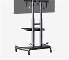 Stand per monitor touch da 65 e 75 con ruote autobloccanti