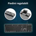 Tastiera USB Gaming 104 Tasti con retroilluminazione RGB (Layout USA)