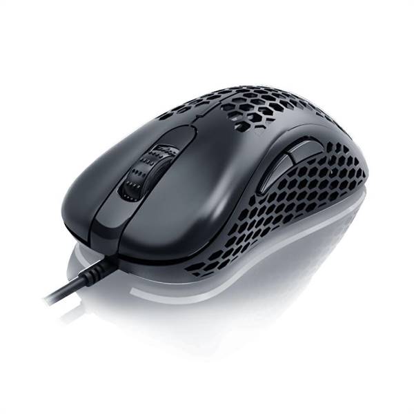 Mouse USB Gaming 6*Tast 6400DPI Black 4*Color Back.
