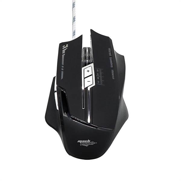 Mouse da gaming USB 4000 DPI con 7 tasti con retroilluminazione a 4 colori